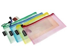 Plastikinis vokas su užtrauktuku AXENT, DL, 180mkr, permatomas, 4 sp.