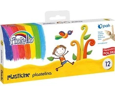 Minkštas plastilinas, Fiorello, 12 sp. po 16g