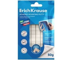 Plastilininiai klijai, ErichKrause, 50 g, baltos sp.