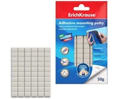 Plastilininiai klijai, ErichKrause, 50 g, baltos sp.
