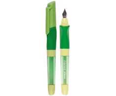 Plunksnakotis FIRST PEN, Cresco, M storio iridžio plunksna, D+K, žalios sp. korpusas