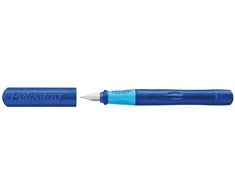 Plunksnakotis JUNIOR, Pelikan, A storio iridžio plunksna, mėlynos sp., dėžutėje