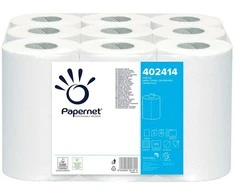 Popieriniai rankšluosčiai PAPERNET Centrefeed, rulone, 50m, 2 sl., celiuliozė