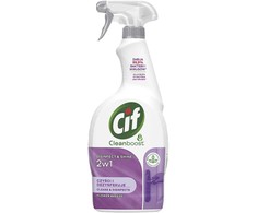 Purškiamas dezinfekuojantis valiklis CIF Disinfect &amp; Shine 2in1 Flower Breeze, 750ml