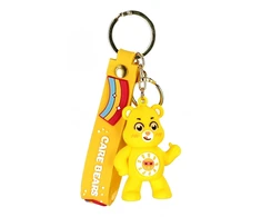 Raktų pakabukas CARE BEARS, Starpak, geltonos sp.