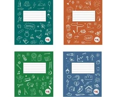 Nežinomas Sąsiuvinis 1 klasei, A5, linija, 12 lapų, 70gsm