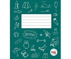 Nežinomas Sąsiuvinis 1 klasei, A5, linija, 12 lapų, 70gsm