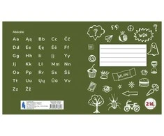 Nežinomas Sąsiuvinis 2 klasei, A5, linija, 12 lapų, 70gsm