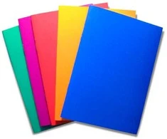 Sąsiuvinis, A5, langeliais, 48 lapai, 70gsm, laminuotu neoninių sp. viršeliu