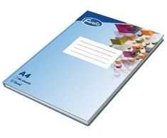 Sąsiuvinis kietu viršeliu FOROFIS, A4, langeliais, 96 lapai, 60gsm