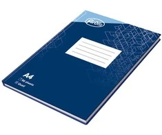 Sąsiuvinis kietu viršeliu FOROFIS, A4, langeliais, 96 lapai, 60gsm