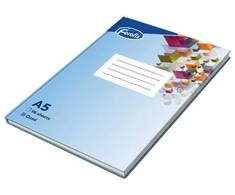 Sąsiuvinis kietu viršeliu FOROFIS, A5, langeliais, 96 lapai, 60gsm