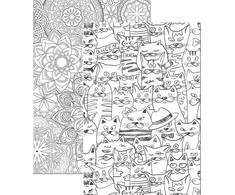 Sąsiuvinis MANDALAS, A5, langeliais, 96 lapai, 70gsm