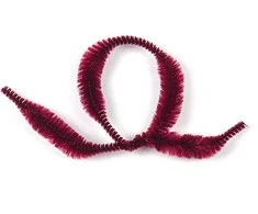 Šenilo vielos strypeliai GR-CH017, Fiorello, 30cm, 20 vnt., raudonos sp.