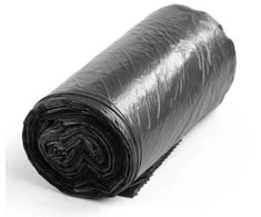 Šiukšlių maišai, 60 litrų, 50 vnt., 7mkr, HDPE plastikas, juodos sp.
