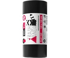 Šiukšlių maišai PACLAN, 350 litrų, 5 vnt., 60 mkr, LDPE plastikas, juodos sp.