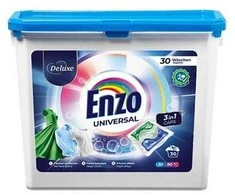 None Skalbimo kapsulės DELUXE Enzo 3 in 1 Universal, 30 vnt.