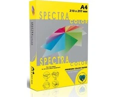 Spalvotas popierius SPECTRA COLOR, A4, 160gsm, 250 lapų, IT210 LEMON (intens. citrinų sp.)