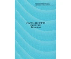 Statinio techninės priežiūros žurnalas 0720-045