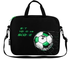 Tekstilinė rankinė su užtrauktuku FOOTBALL, Kite, 270x340x70mm