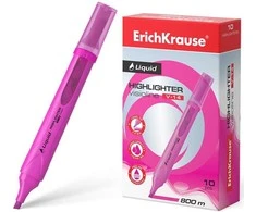 Teksto žymeklis LIQUID VISIOLINE V-14 NEON, ErichKrause, 0.6-4.0mm, rožinės sp.