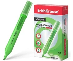 Teksto žymeklis LIQUID VISIOLINE V-14 NEON, ErichKrause, 0.6-4.0mm, žalios sp.