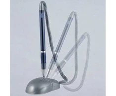 Tušinukas DESK PEN, Axent, su grandinėle, 0.7mm, mėlynos sp.