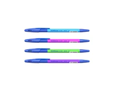Tušinukas R-301 NEON STICK&amp;GRIP, ErichKrause, 0.7mm, mėlynos sp.