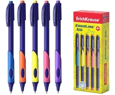 Ultra glide tušinukas ERGOLINE KIDS, ErichKrause, 0.7mm, mėlynos sp.