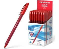 Ultra glide tušinukas U-108 ORIGINAL STICK, ErichKrause, 1.0mm, raudonos sp.