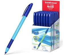 Ultra glide tušinukas U-109 NEON STICK&amp;GRIP, ErichKrause, 1.0mm, mėlynos sp.