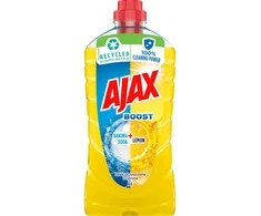 Universali valymo priemonė AJAX Boost Baking Soda + Lemon, 1000 ml