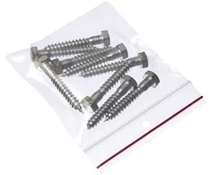 Nežinomas Užspaudžiami maišeliai ZIP-LOCK, 70x100mm, 40mkr, 100vnt.