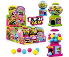 Vaisių skonio kramtomoji guma JOHNY BEE Gum Ball Machine, 30 g