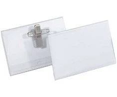 Idest Vardinės kortelės dėklas GR-50, Grand, 90x55mm, horizontalus, su segtuku