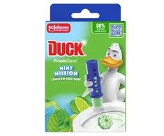 WC gelis DUCK Fresh Discs Mint Mission su aplikatoriumi, 36 ml
