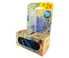 WC valiklis-gaiviklis AMBI PUR Mėlyna Blossom, 2x45 g