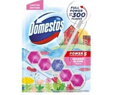 WC valiklis-gaiviklis DOMESTOS Power 5 Seaside Bloom Tropical, 55g