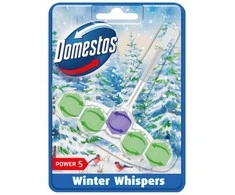 WC valiklis-gaiviklis DOMESTOS Power 5 Winter Whispers Pine, 50 g