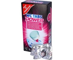 WC valymo tabletės G&amp;G Power, 16 vnt.