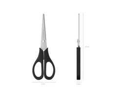 Žirklės EASY CUT, ErichKrause, 13,5cm
