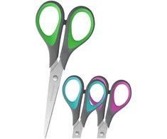 Žirklės EASYCUT+, ErichKrause, 17cm, kairiarankiams