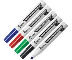 Žymeklių rinkinys baltai lentai FORPUS, 1.0-3.0mm, 4 sp.