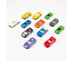 Little Ant 30 metalinių automobiliukų rinkinys su dėžute, 1:64 mastelis, vaikams nuo 3 metų