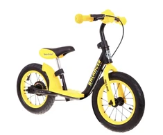 Balansinis dviratis SporTrike, juodas/geltonas