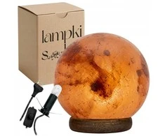 Druskos kristalo lempa LampkiSolne, 3-4kg