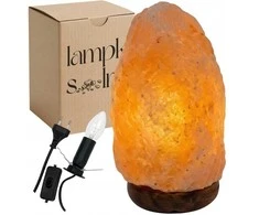 Druskos kristalo lempa LampkiSolne, 9-11 kg