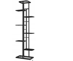 Loft Gėlių stovas Framado, 141 cm, juodas
