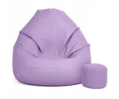 Sėdmaišis su pufu Pufy Onyx, violetinis