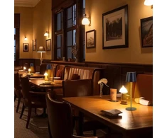 Stalinis šviestuvas LEDTechnics, juodas